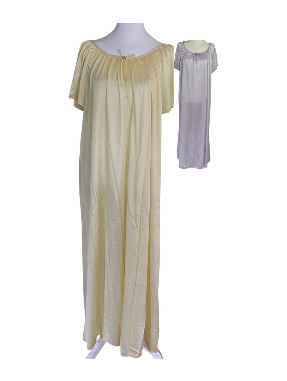2 Vintage Comfort Choice Full Length Nightgowns
